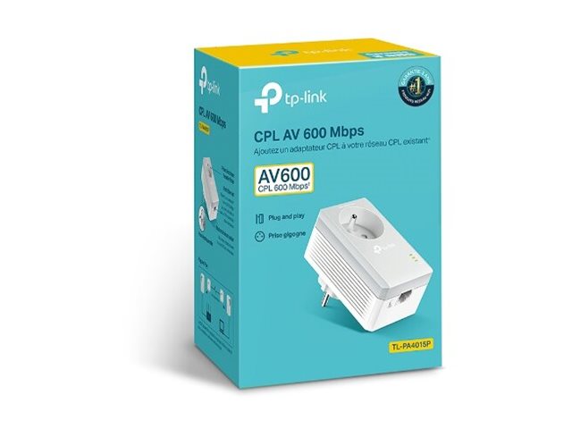 AV600 Powerline - 1 Fast port - 600Mbps