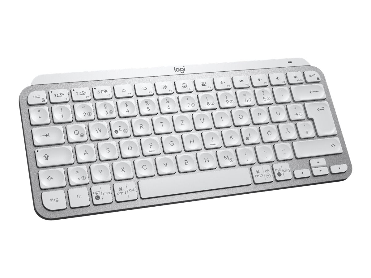 Logitech MX Keys Mini clavier Bureau RF sans fil + Bluetooth QWERTZ Allemand Gris