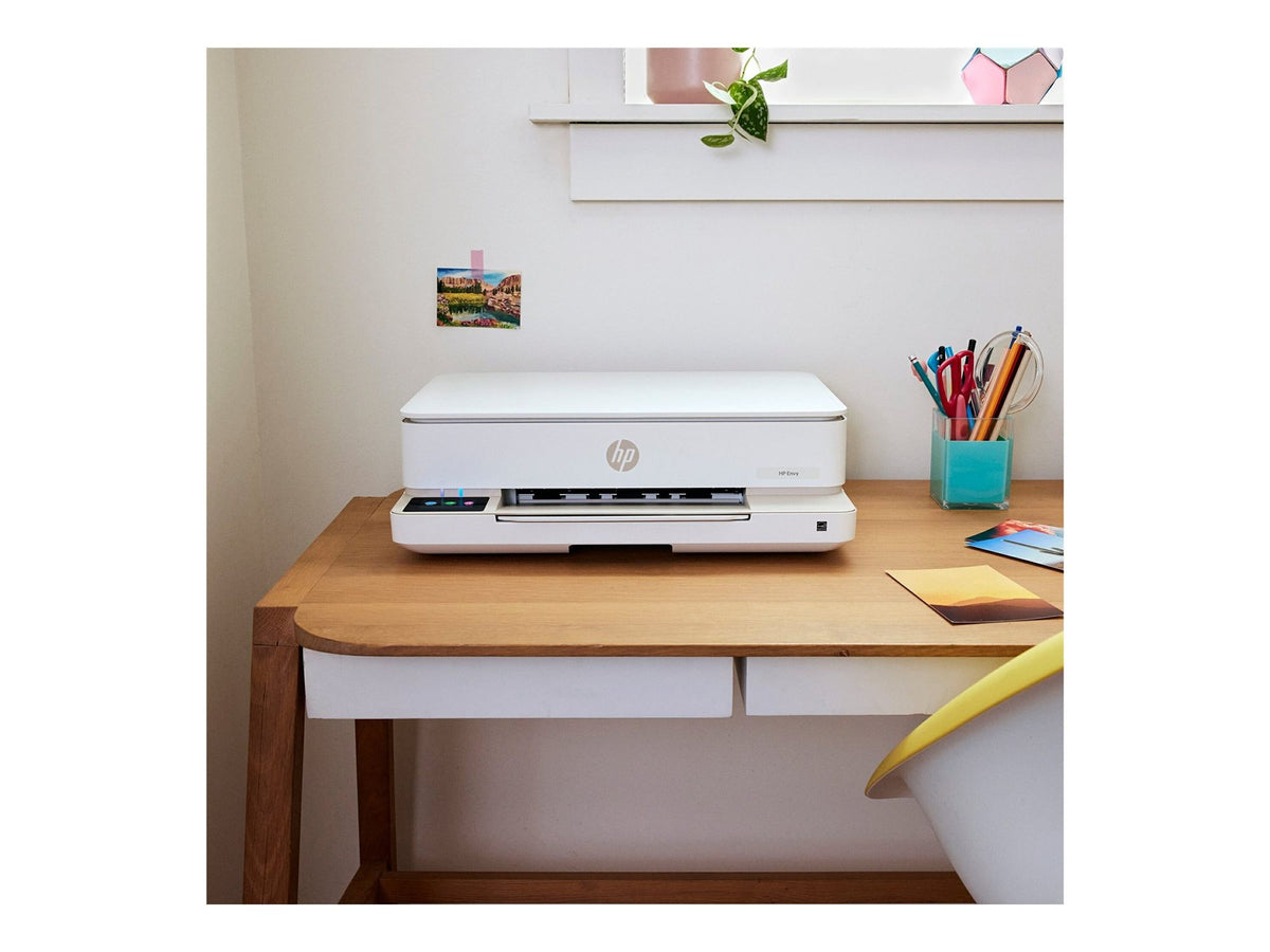 HP ENVY 6120e All-in-One MFP colour inkjet 216x297mm A4 8ppm Copy 10ppm Print 100sheets USB Wi-Fi portobello
