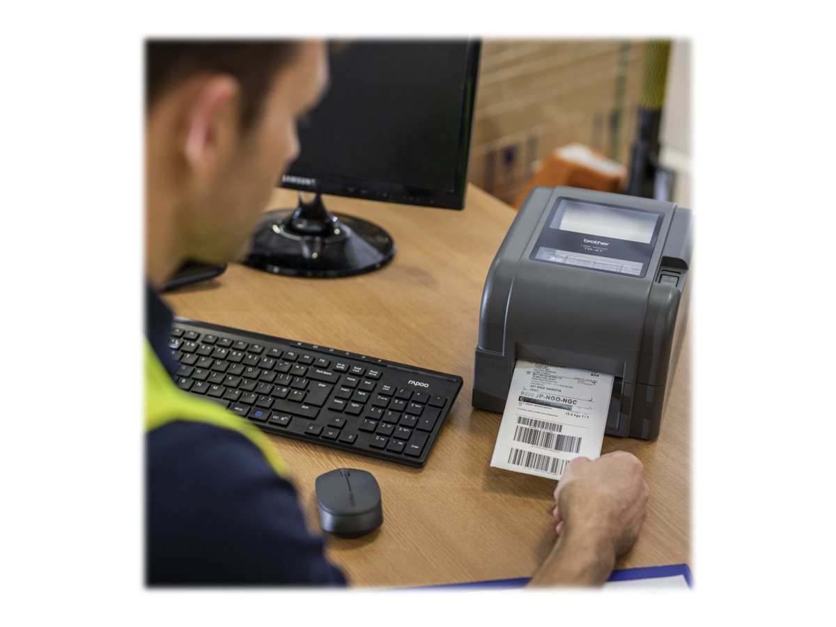 BROTHER TD-4420TN Label Printer + Cutter PACU003 + Logiciel Mark print