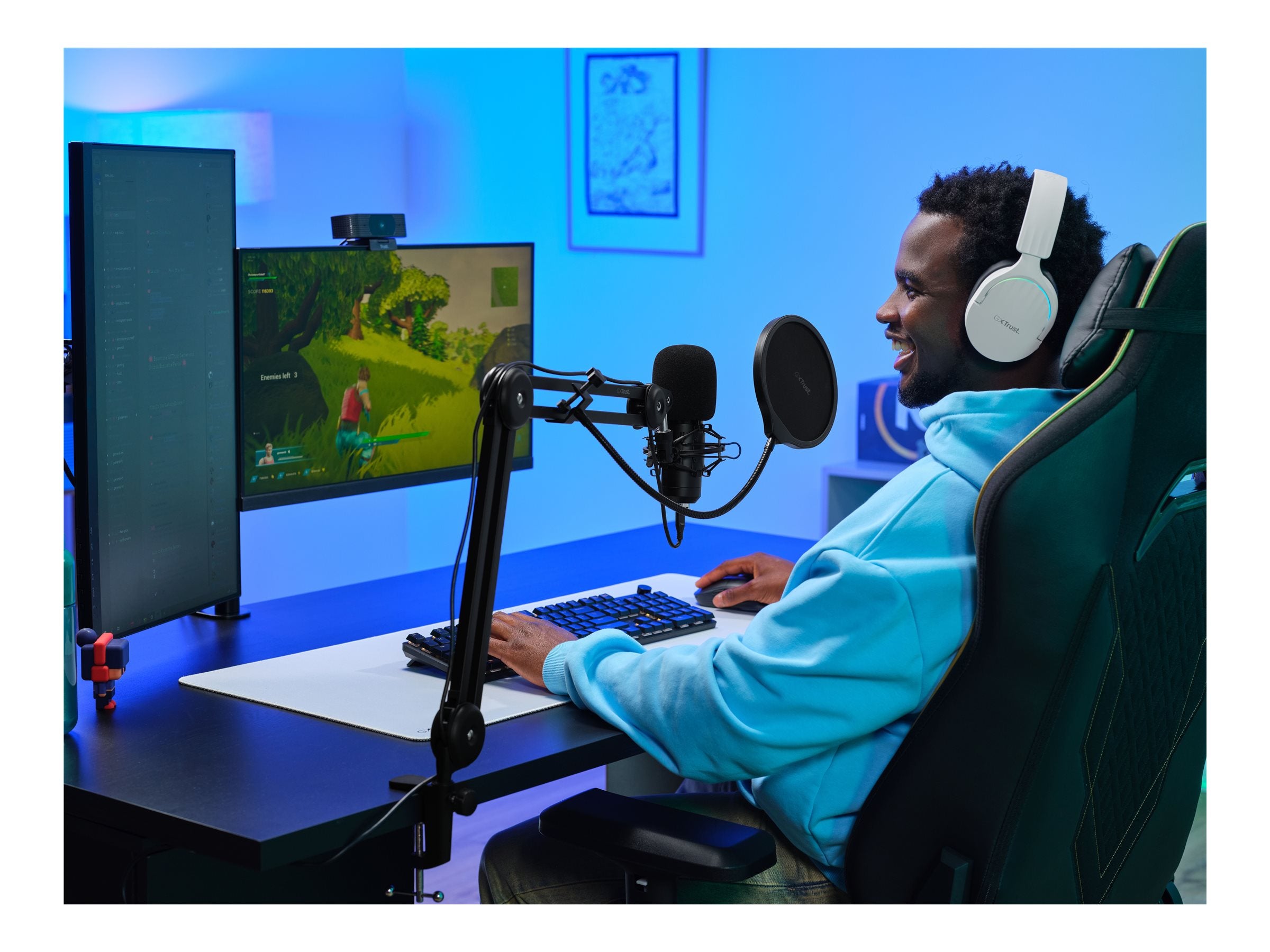 TRUST Microphone EMITA II+ avec bras articulé - GXT270