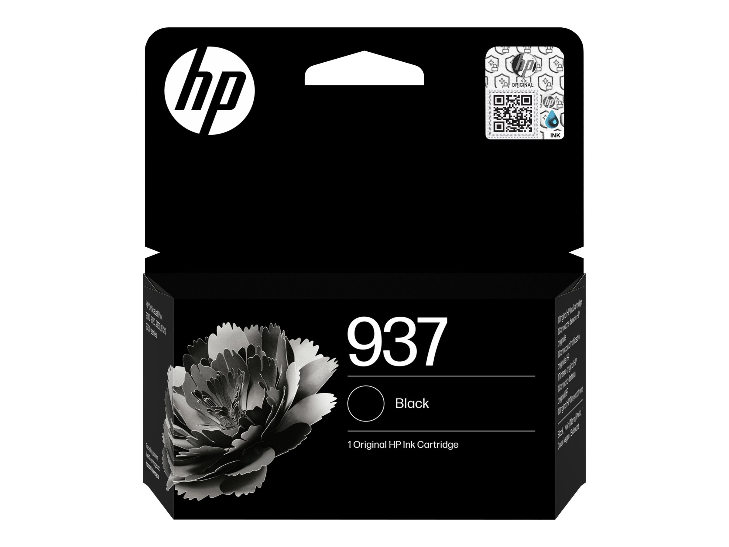 HP 937 Black Original Ink Cartridge