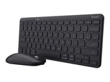 TRUST Pack clavier & souris sans fil LYRA Bluetooth - noir (FR)