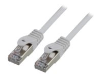 MCL CAT6A S/FTP LSZH Patch cable - 10m White