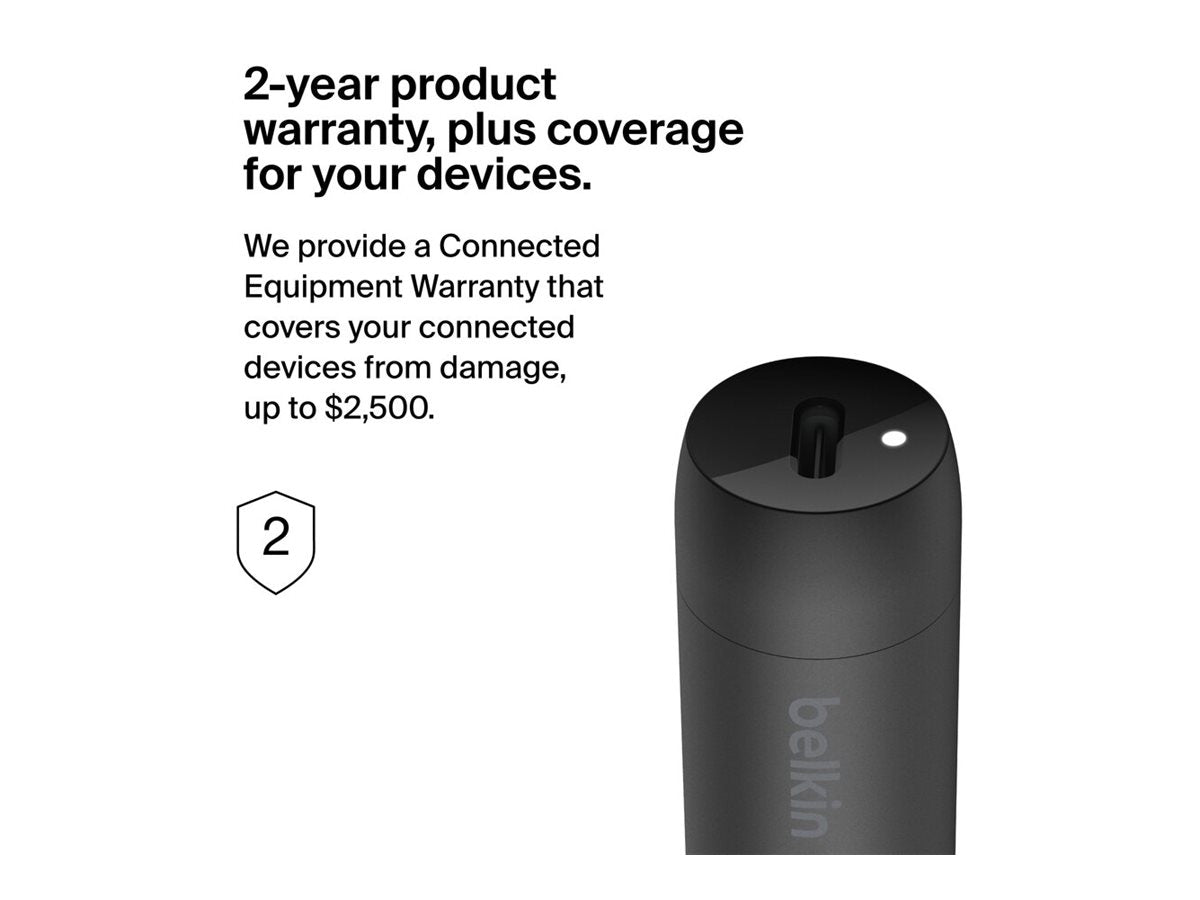 BELKIN 30W USB PD Car Charger With PPS W/PVC C-C 1M BLK