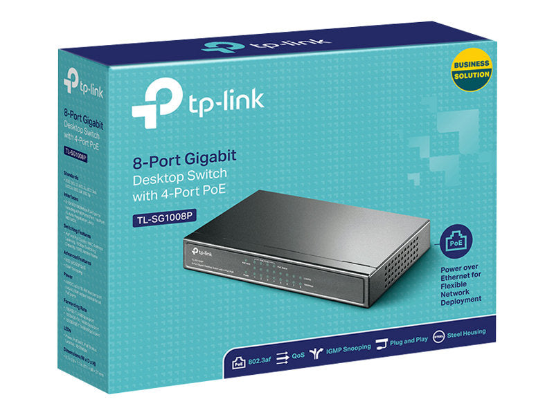 8-Port Gigabit PoE Switch