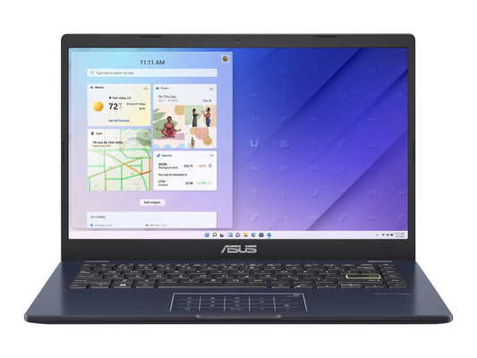 ASUS Vivobook Go E410KA-EB1002WS Intel Celeron N4500 14p FHD DDR4 4Go 128Go EMMC Intel UHD Graphics W11H Black