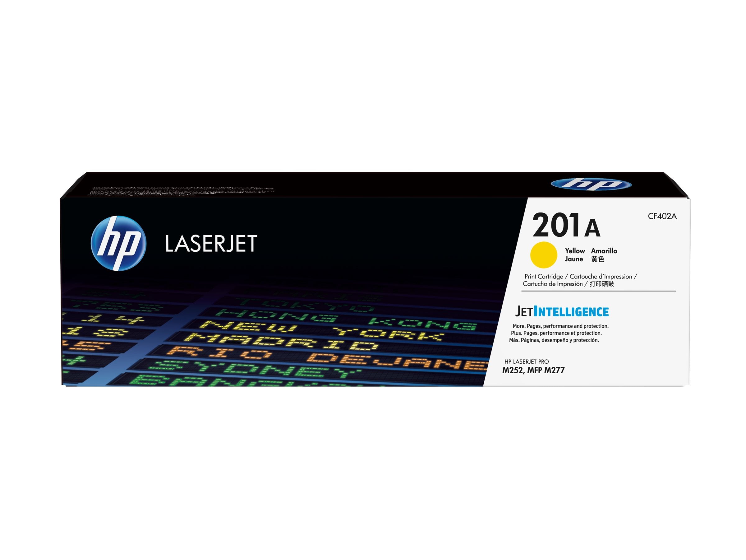 HP 201A original Toner cartridge CF402A yellow 1.330 pages standard capacity