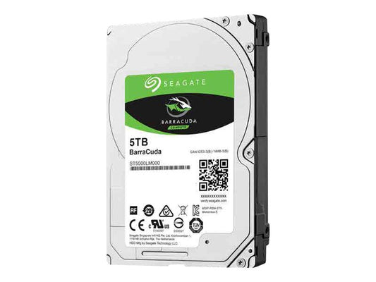 SEAGATE Barracuda 5TB HDD SATA 6Gb/s 5400rpm 2.5inch 15mm height 128Mb cache BLK