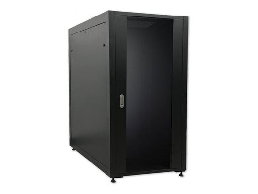 MCL IC6B99AZZL60P8024 - Baie réseau/serveur - Armoire 19p 24U L. 600 P. 800 - Noir