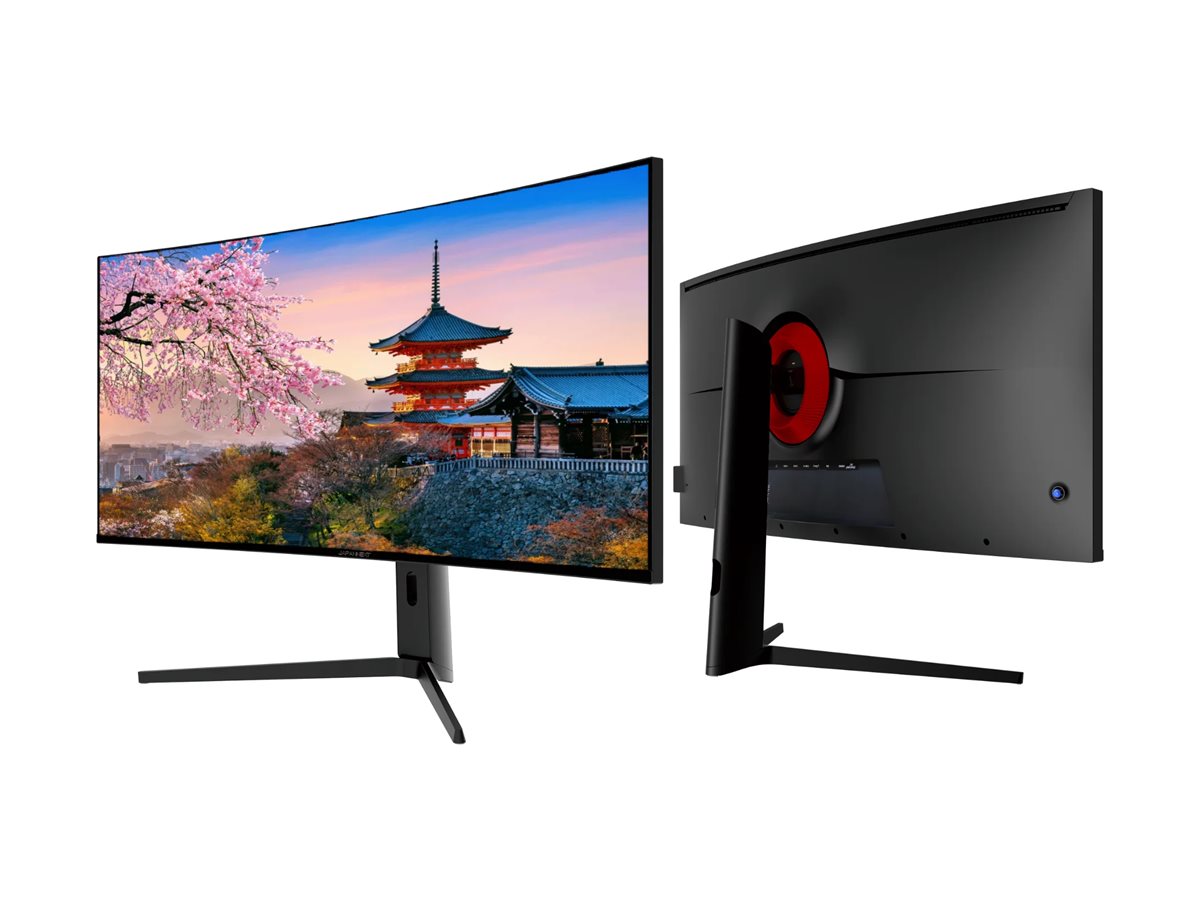 JAPANNEXT JN-5X40 - Ecran 39.7p 5120x2160 WUHD 60Hz - IPS - 300 cd/m2 - 1000:1 - HDR - Incurvée - HDMI - DP - USB-C