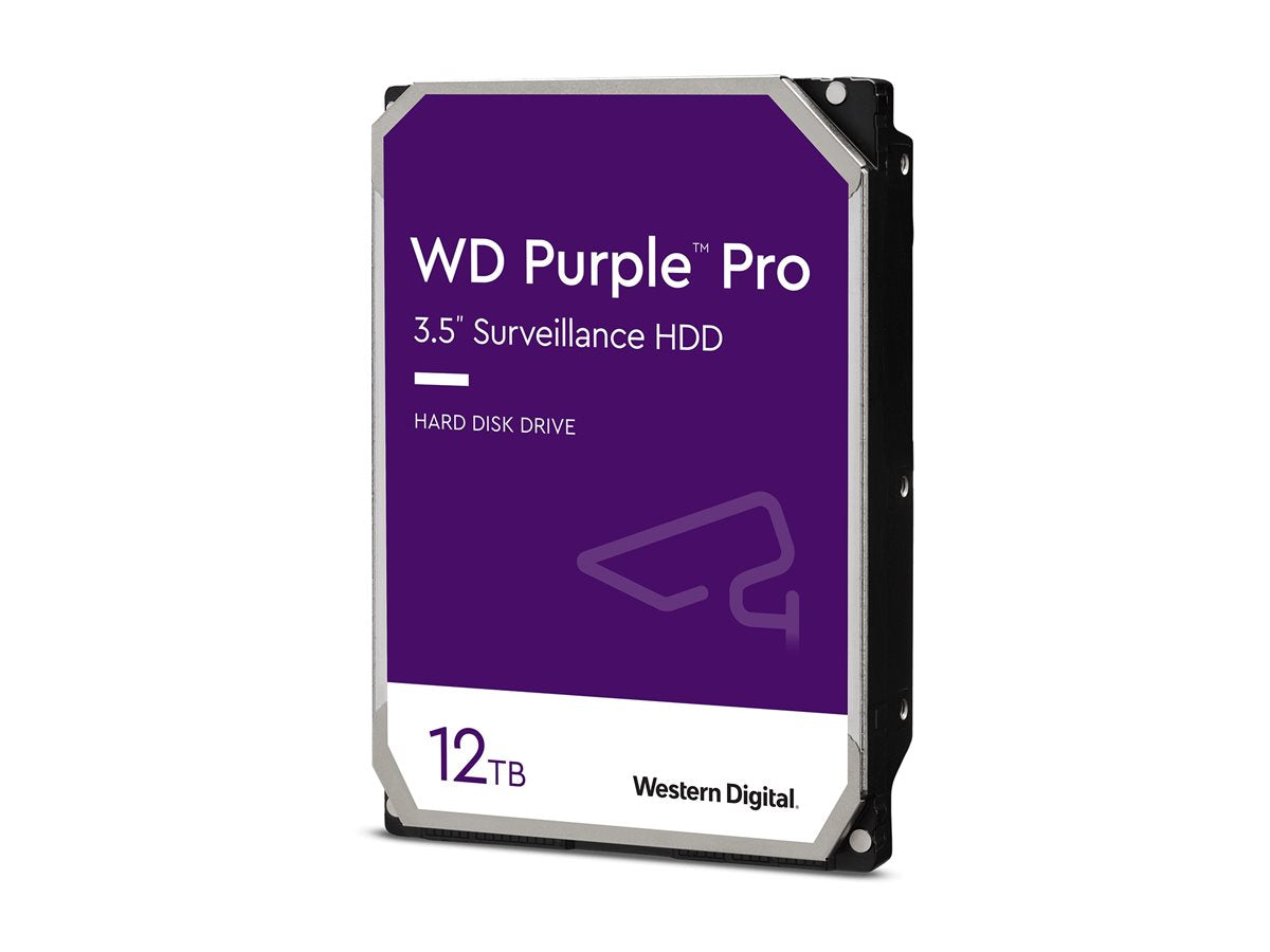 WD Purple Pro 12To SATA 6Gb/s HDD 3.5p internal 7200Tpm 256Mo Cache 24x7 Bulk