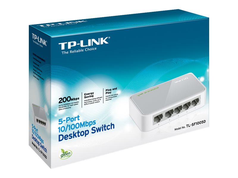5-Port 10/100 Switch Desktop