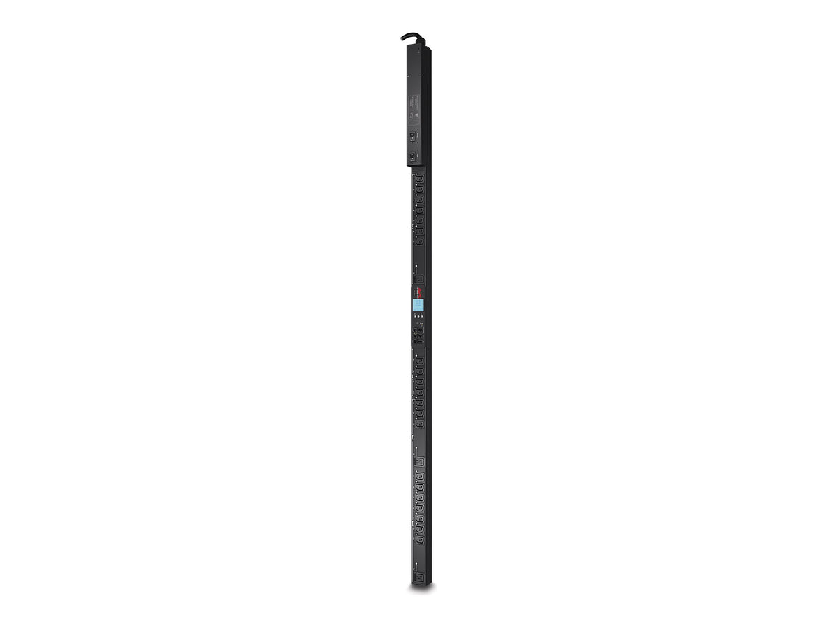 APC Switched Rack PDU 2G Zero U Rack AC 200/208/230V Ethernet 10/100 RS-232 input NEMA L6-30 oc 24 0U 2.9m cord BK