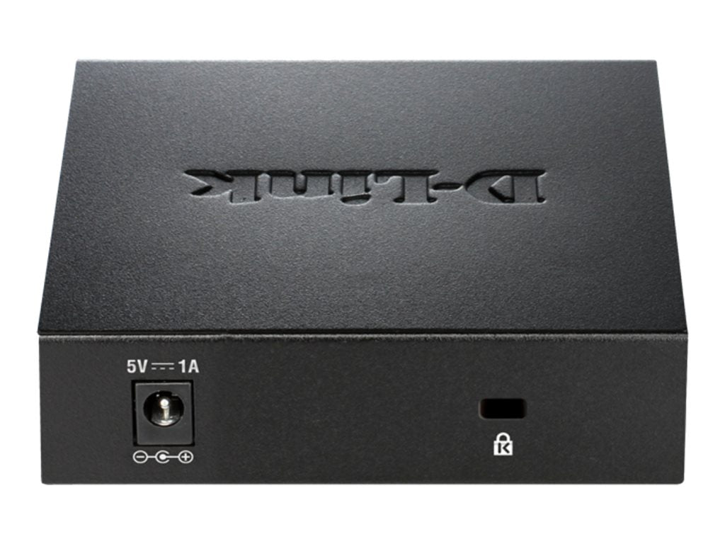 D-LINK 5-port 10/100/1000Mbps Gigabit Ethernet Switch - Metal Housing