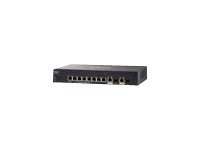 CISCO SG350-10MP 10-PRT GIGABIT POEMANAGED SW REMANUFACTURED