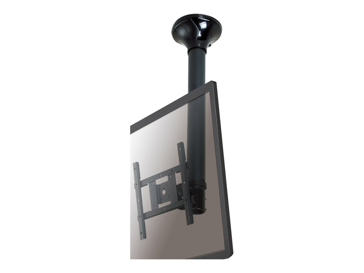 NEOMOUNTS FPMA-C200BLACK Support de plafond pour écran de 10-40p - h 64-104 cm