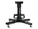 NEOMOUNTS CL25-530BL1 Support de plafond pour vidéoprojecteur - h 25.5 cm - installation facile - orientable