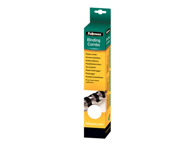 FELLOWES anneaux plastique 12.5mm blanc x 25pk