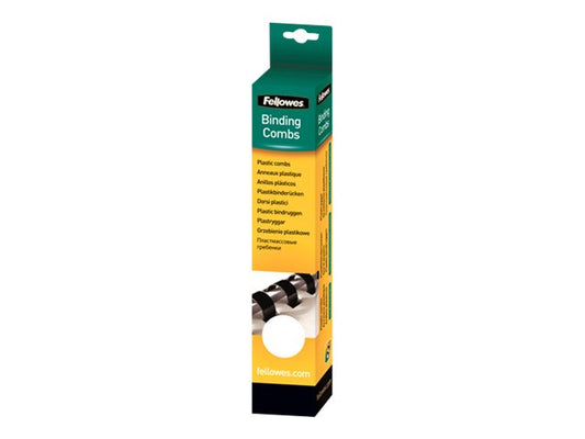 FELLOWES anneaux plastique 12.5mm blanc x 25pk