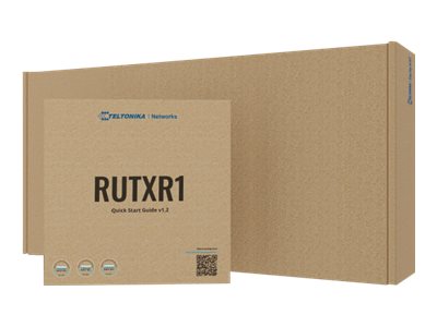 TELTONIKA NETWORKS RUTXR1 Enterprise Rack-Mountable SFP/LTE Router