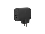BELKIN Hybrid Wall Travel Charger 25w + 5k Power Bank UK EU US AU Black