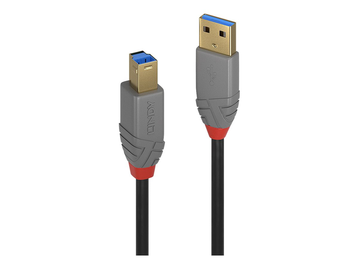 LINDY Câble USB 3.0 Type A vers B Anthra Line 1m