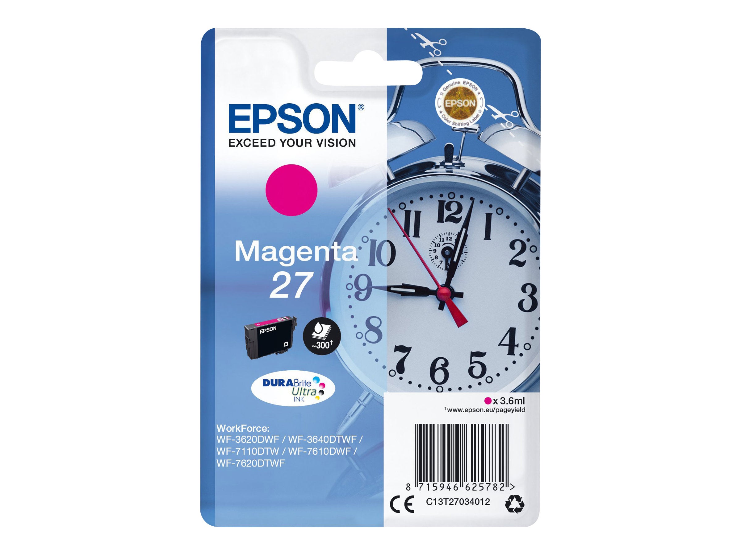 Ink/27 Alarm Clock 3.6ml MG