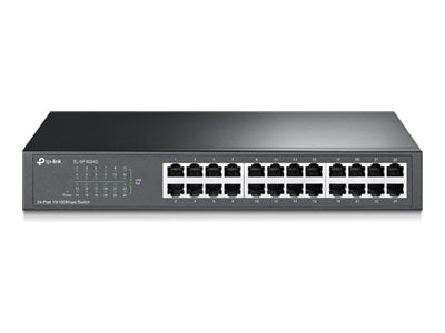 24 p 10/100M Switch 13 inch rack-mount