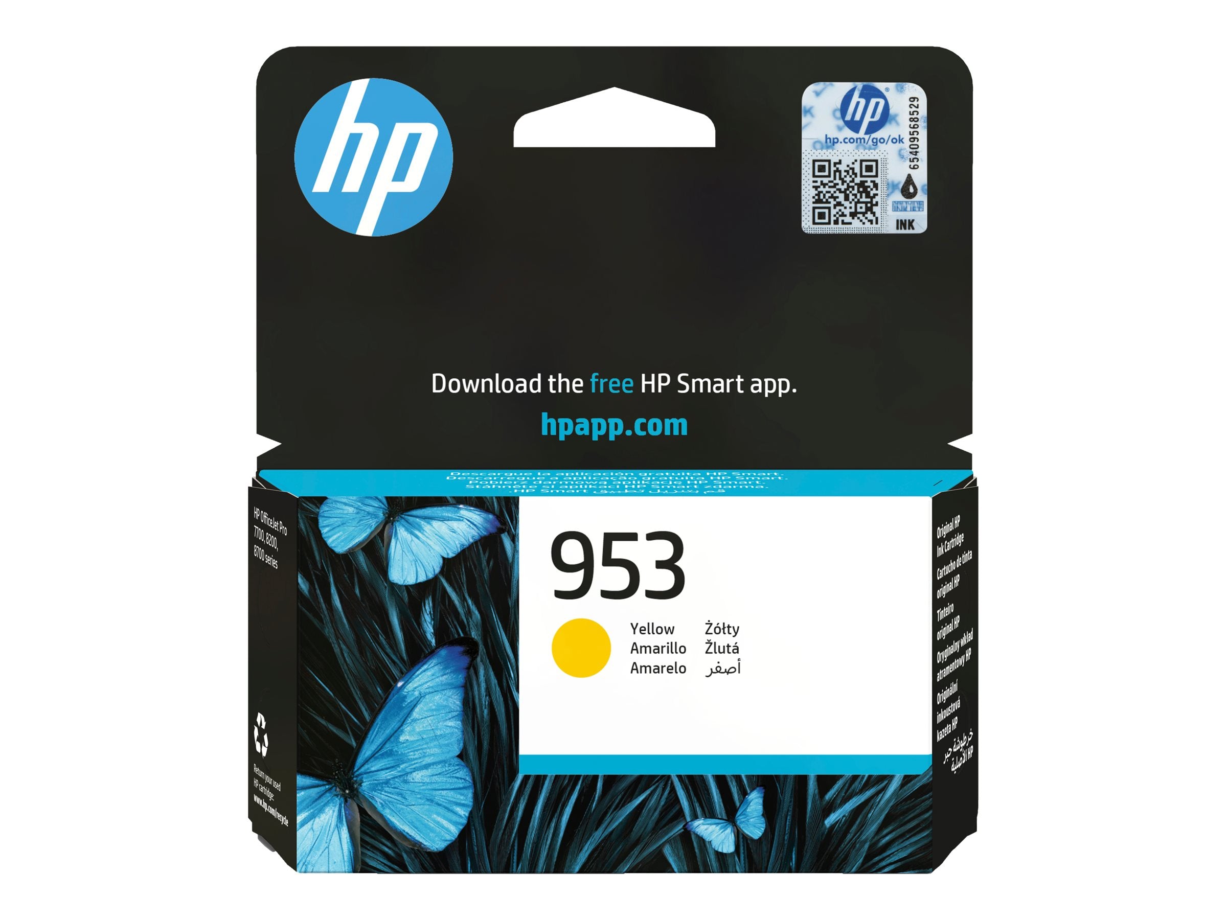 HP 953 Yellow Original Ink Cartridge