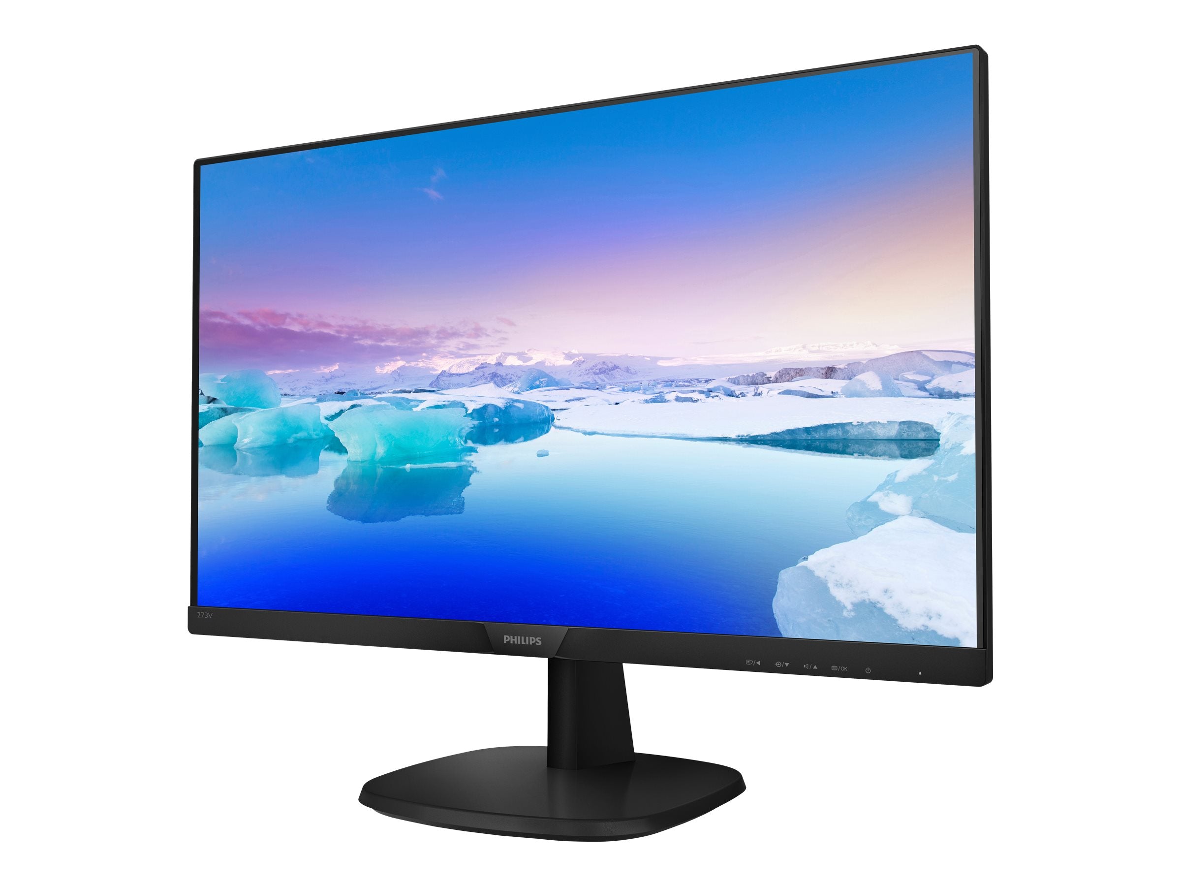 PHILIPS 273V7QJAB 27inch FHD 1920x1080 IPS 250cd 5ms LowBlue Flickerfree DP HDMI VGA Speaker tilt