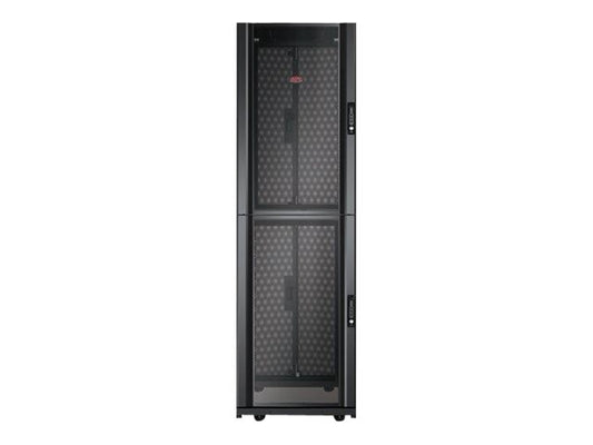 APC NetShelter SX Colocation 2 x 20U 600mm Wide x 1070mm Deep Enclosure with Sides Black