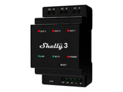 SHELLY Pro 3 LAN WLAN 3-Channel DIN Rail Smart Relay