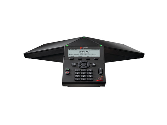 HP Poly Trio 8300 IP Conference Phone and PoE-enabled No Radio