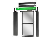 APC NetShelter Rack cooling system aisle containment sliding door single floor mountable Black