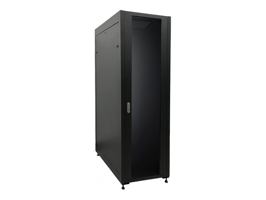 MCL IC6A99AZL60P8042K - Baie réseau/serveur en kit - Armoire 19p 42U L. 600 P. 800 - Noir