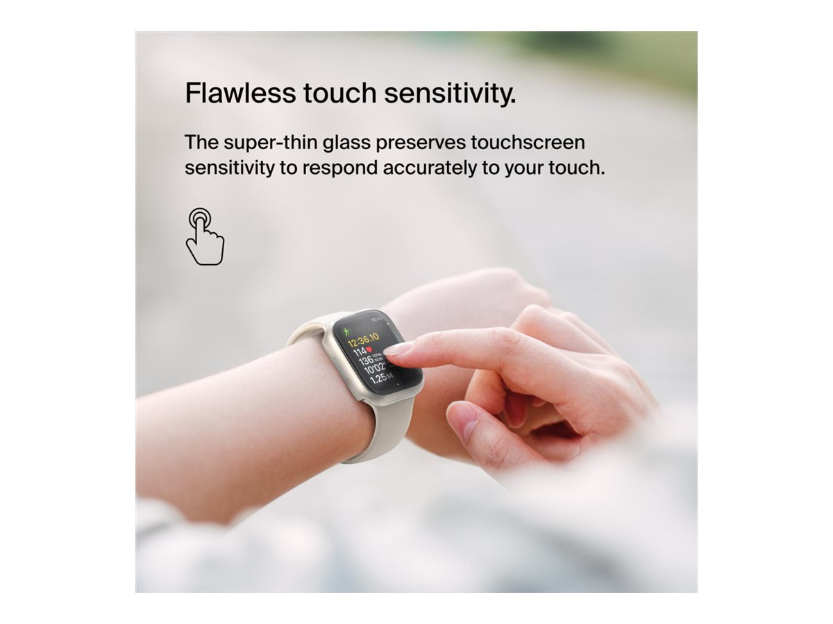 BELKIN TemperedCurve Bumper Screen Protector - Series 4-9/SE - CL 44/45mm