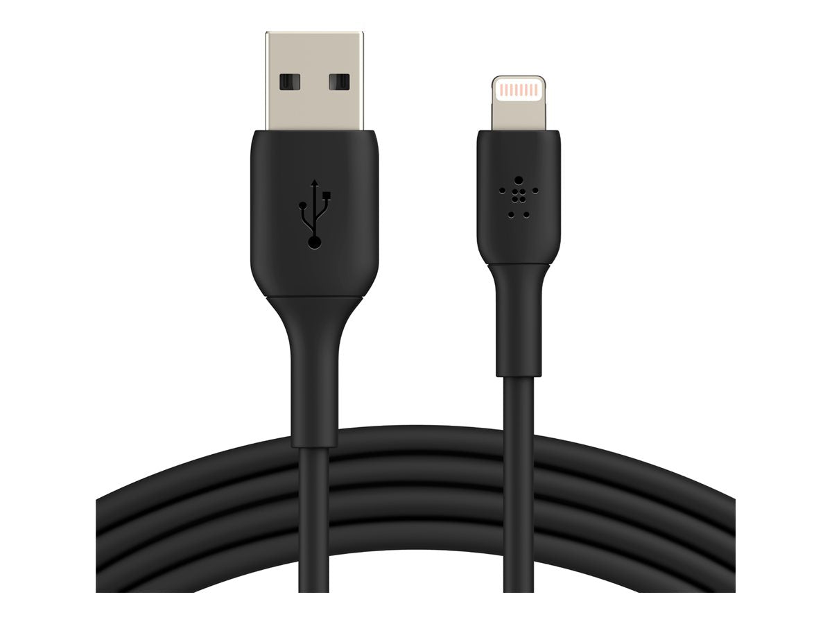 BELKIN BOOST CHARGE USB-A to Lightning Cable PVC 2M Black