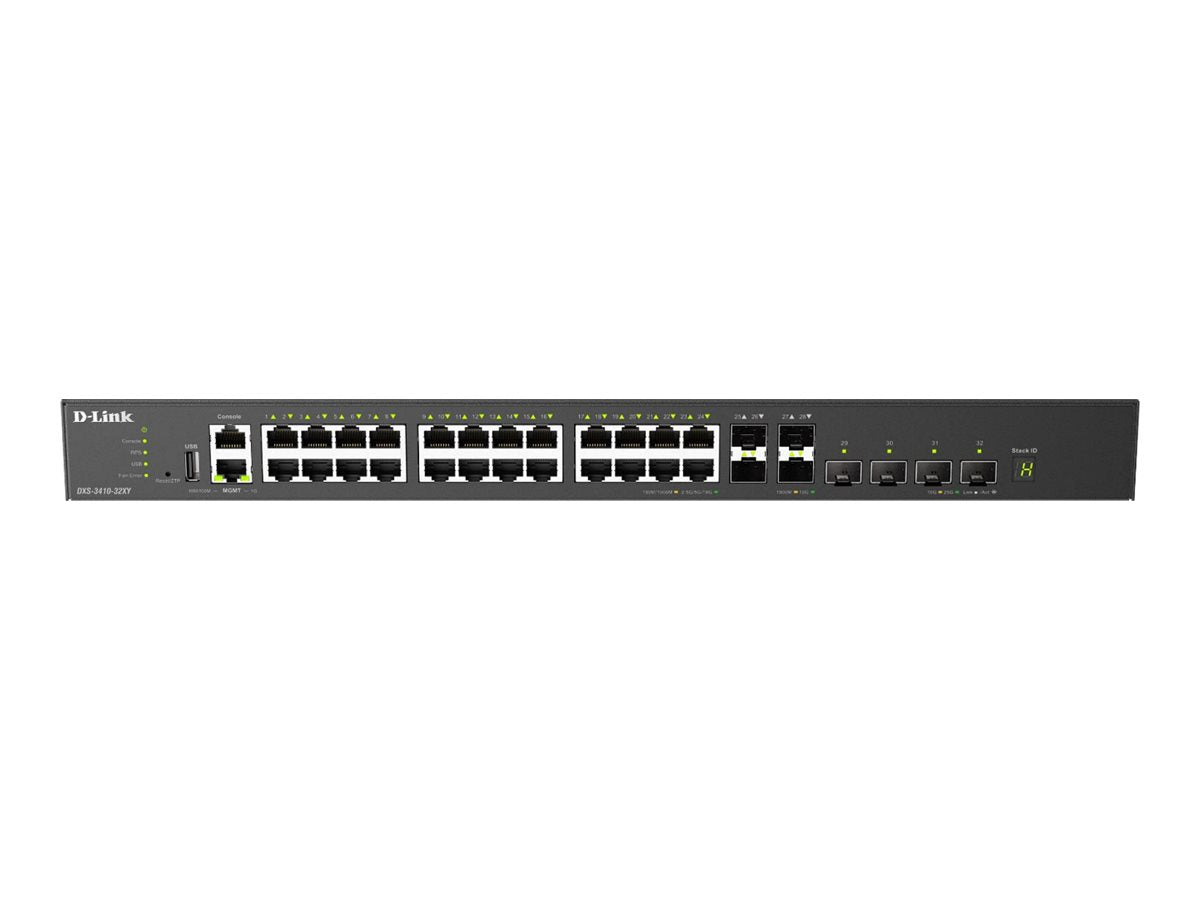 D-LINK Top of Rack 10 Gigabit Layer 3 Stackable Managed Switch 32 port