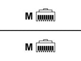 MCL Cordon de brassage RJ45 CAT 6 F/UTP CAT 6 F/UTP Patch cable - 1m White
