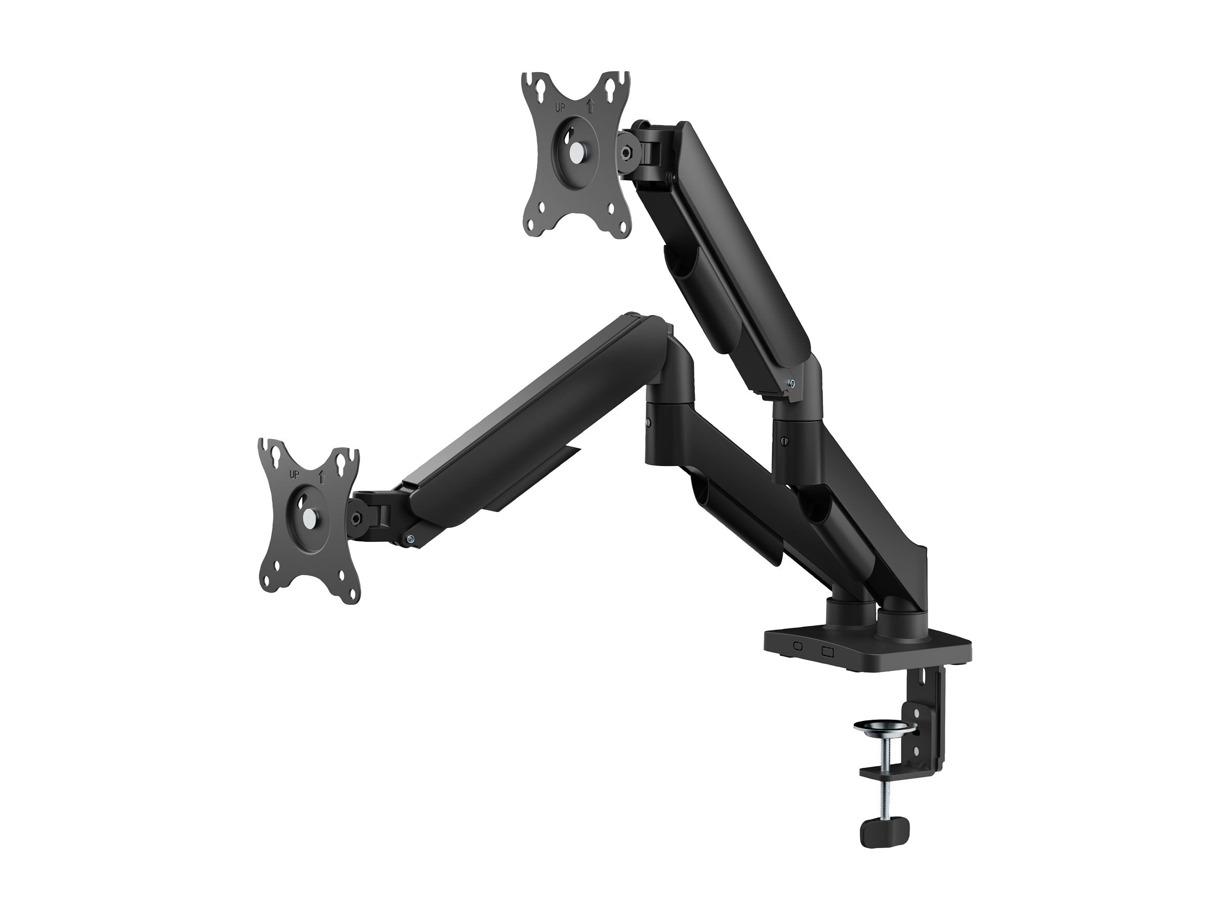 TNB ERGO - Double arm mechanical monitor stand - black