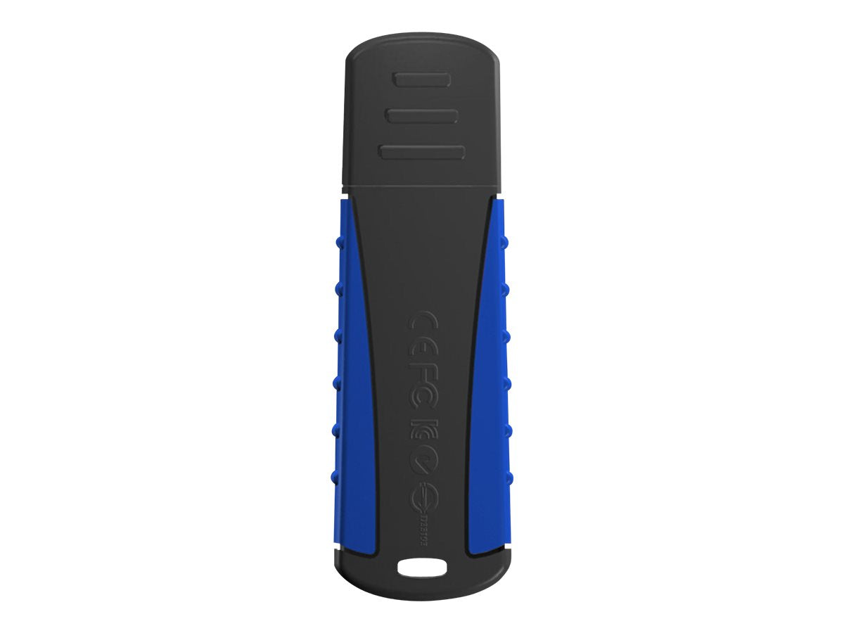 TRANSCEND 128Go ClÃ© USB 3.1 Gen 1 - Antichoc Bleu marine
