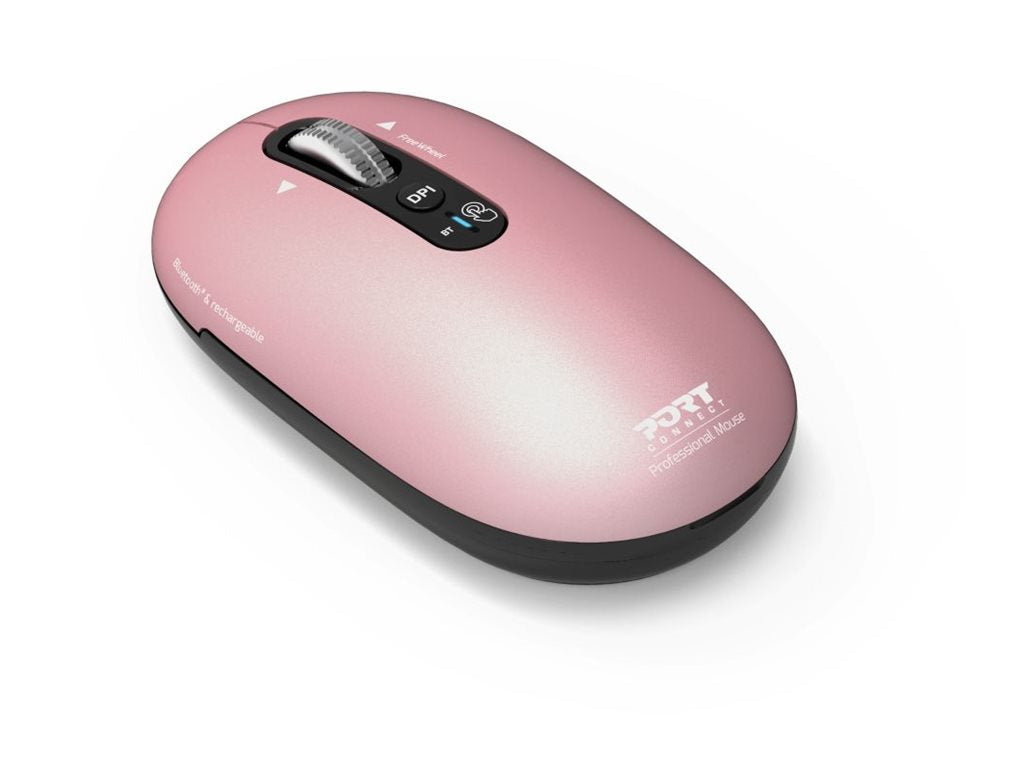PORT DESIGNS Mouse Rechargeable Bluetooth Pure Mac - Copper Rose
