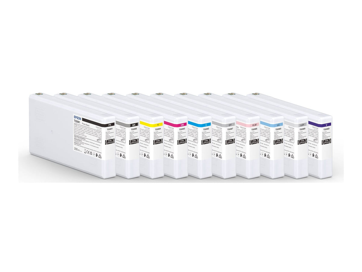 EPSON 5LB T55W1 Photo Black Ink Cartridge 200ml
