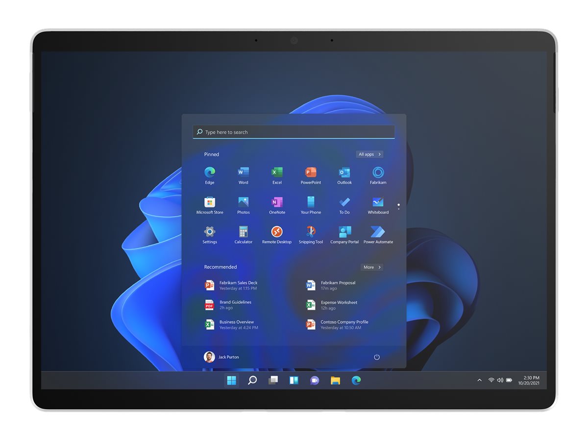 MICROSOFT Surface Pro 10 5G - Intel Core Ultra 7 165U - 13p - 32Go - 512Go - W11P - LTE 5G - Platine - Tablette - Hybride 2-en-1