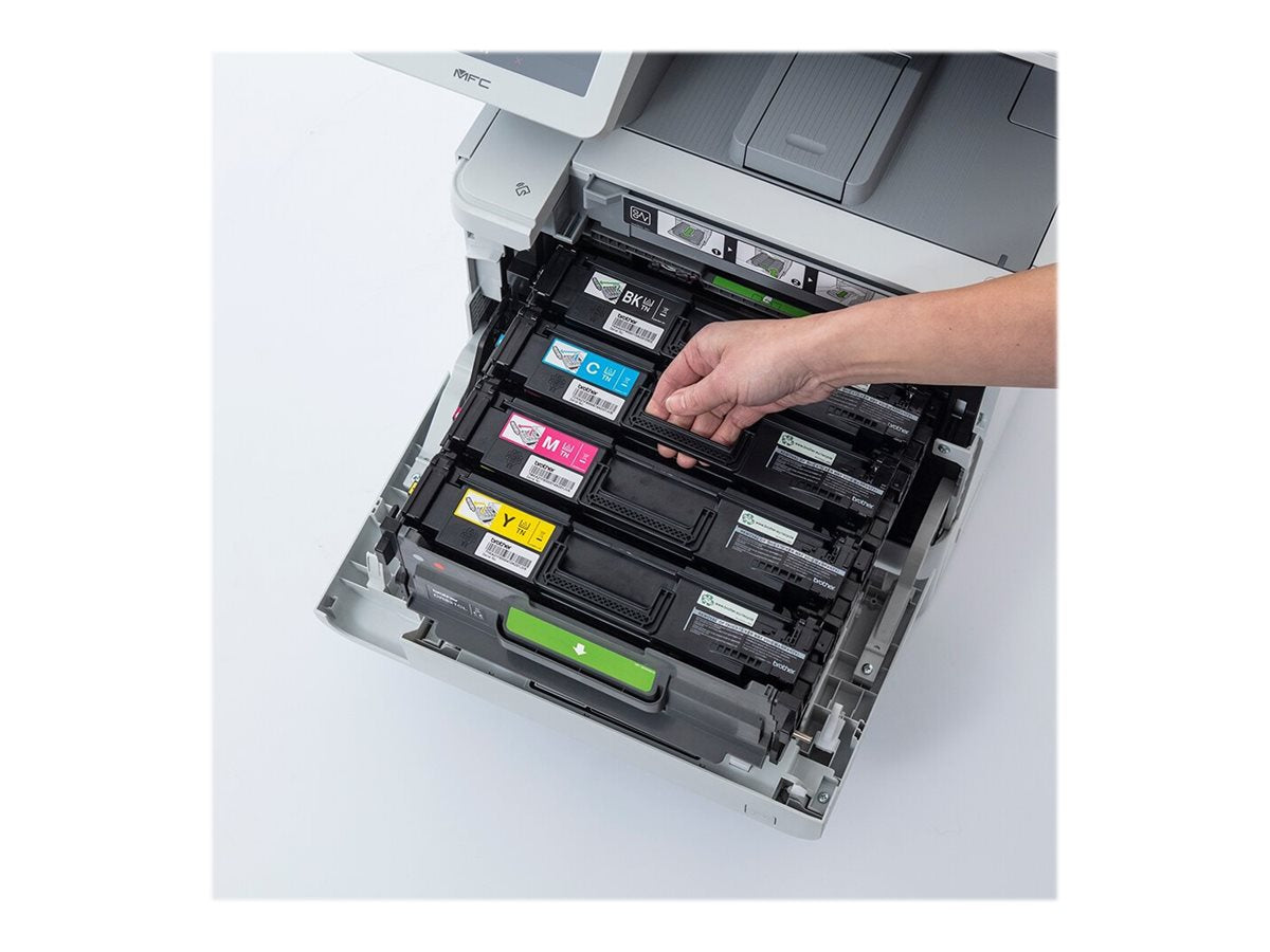 BROTHER TN-821XLBK Super High Yield Black Toner Cartridge for EC Prints 12000 pages