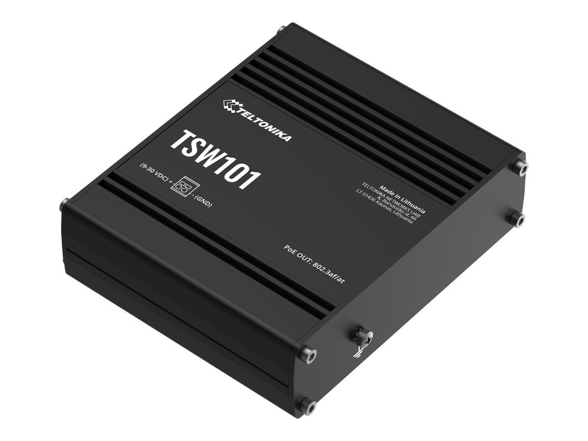 TELTONIKA NETWORKS TSW101 Automotive PoE+ Gigabit ethernet switch