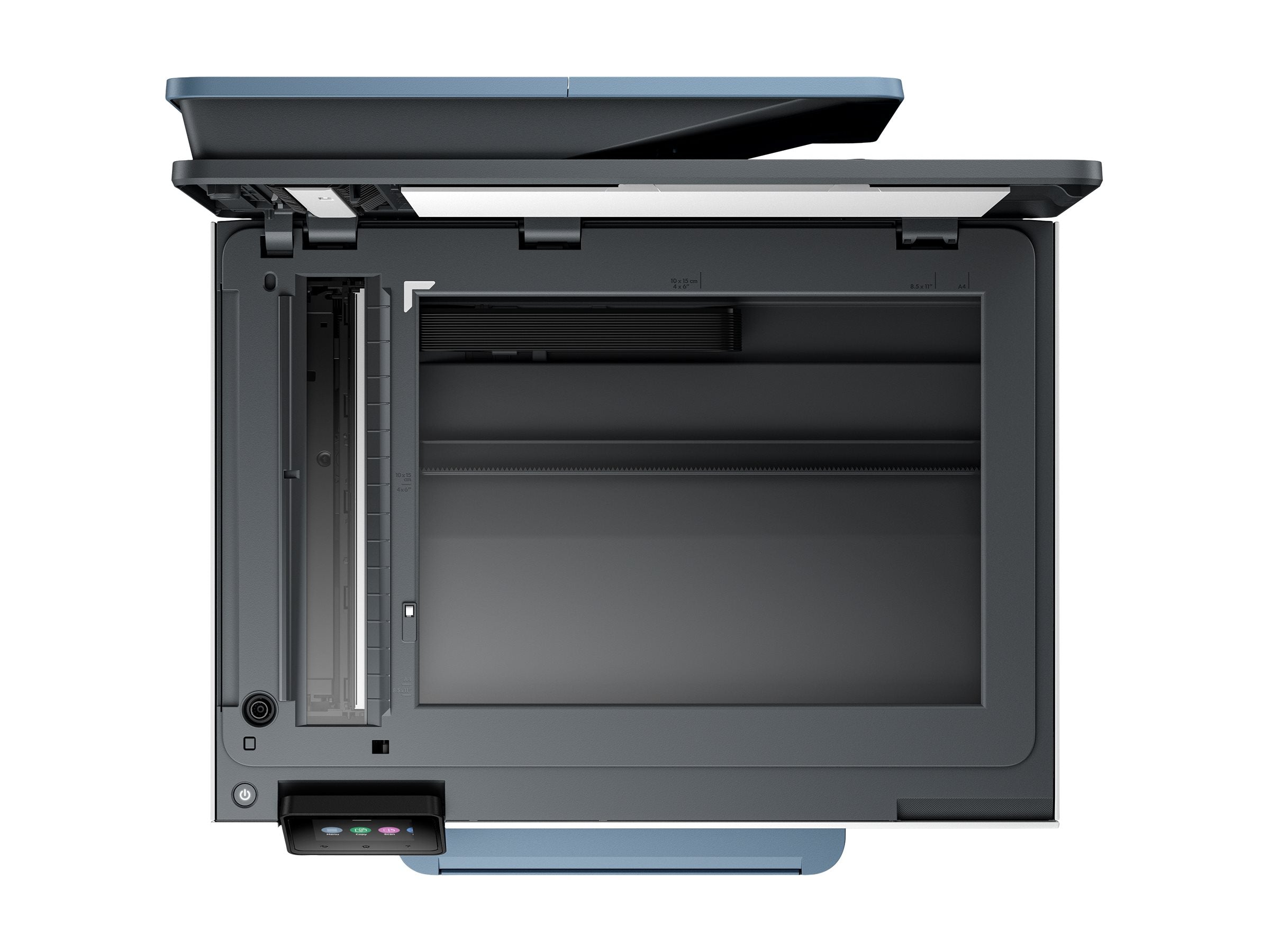 HP Officejet Pro 8125e All-in-One MFP colour inkjet A4 12ppm Copy 20ppm Print 225sheets USB Wi-Fi LAN dark surf blue