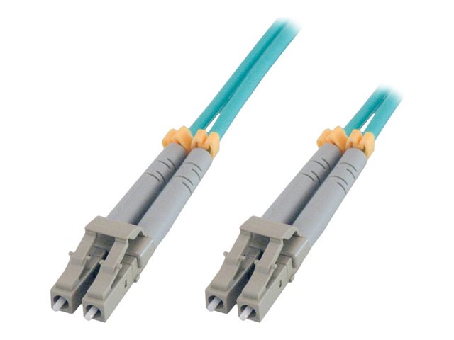 MCL Jarretière optique OM3 duplex multimode 50/125 - LC / LC 2m BOX
