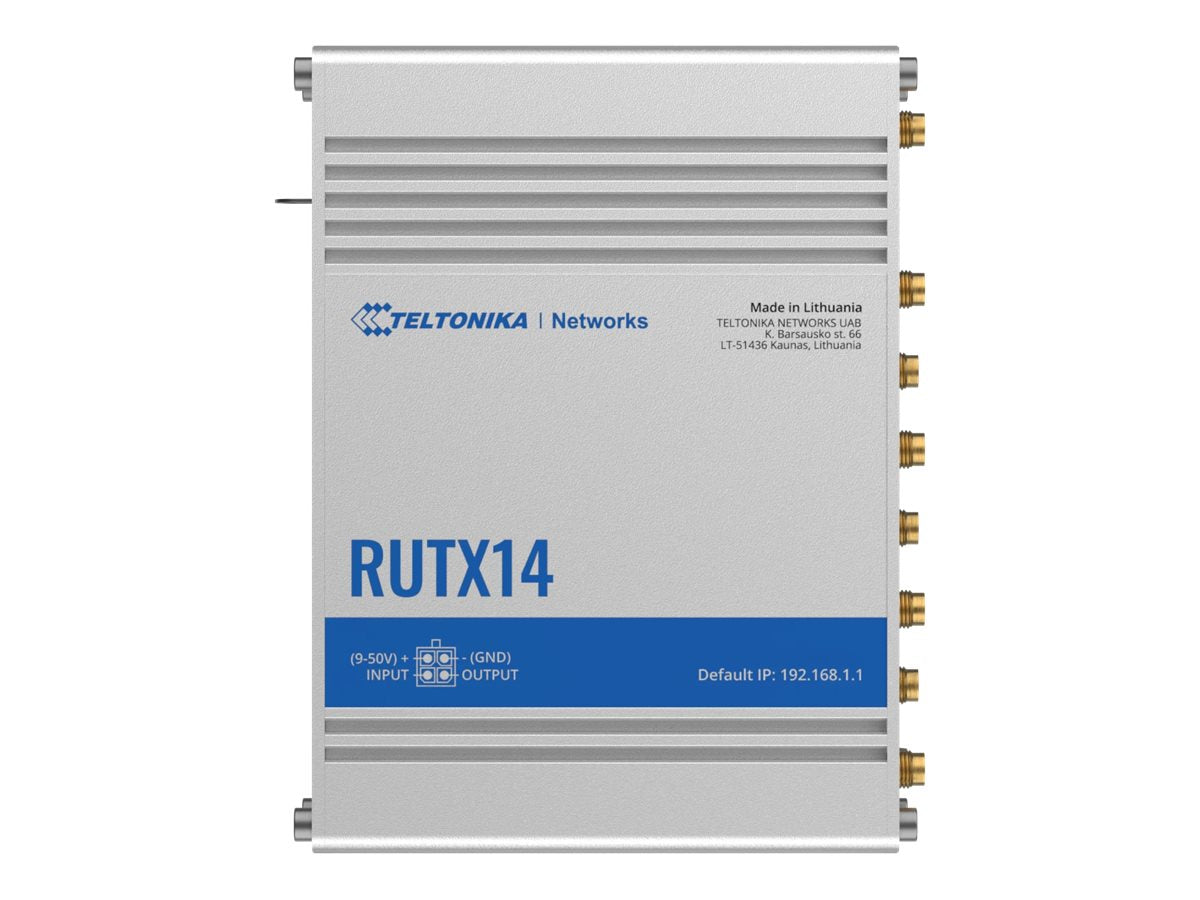 TELTONIKA NETWORKS RUTX14 DUAL SIM 4G/LTE router